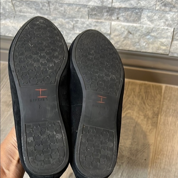 Birdies Black Suede Loafers size 8 - Picture 6 of 11